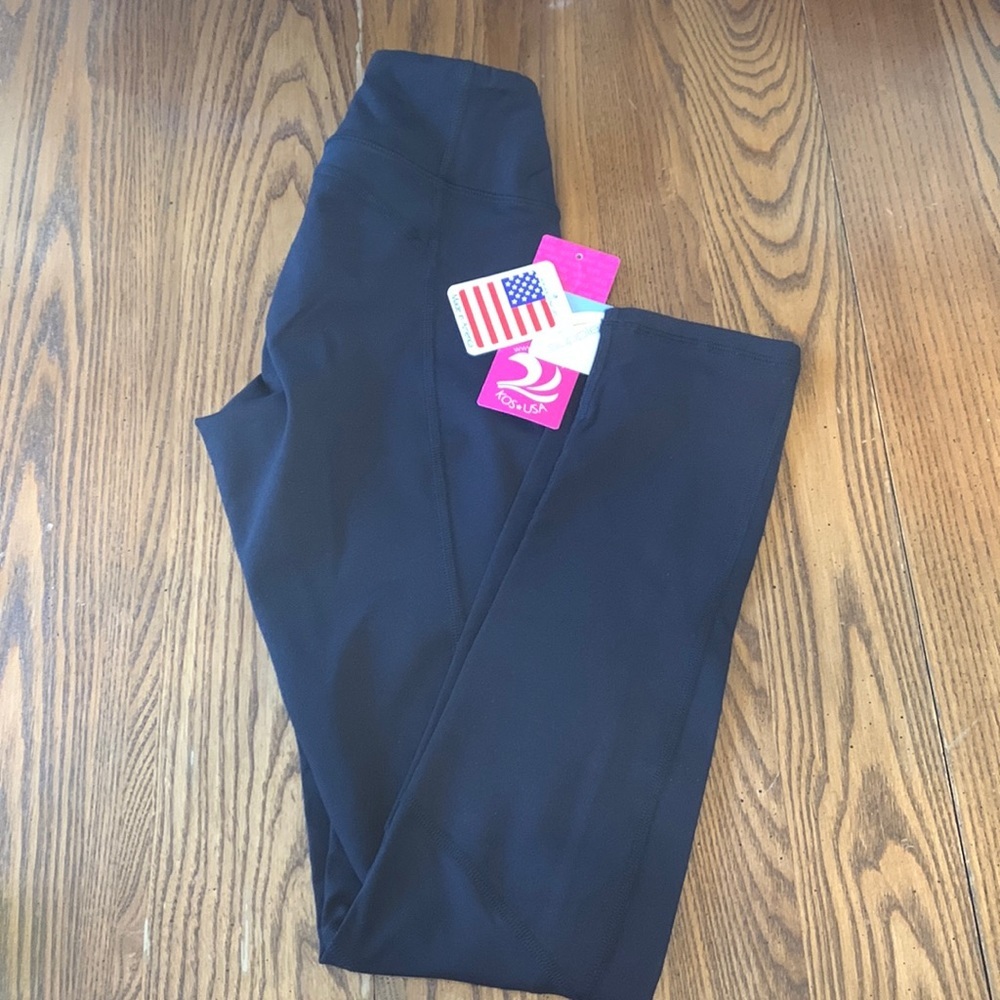 NWT KOS USA Black Leggings Size XS‎